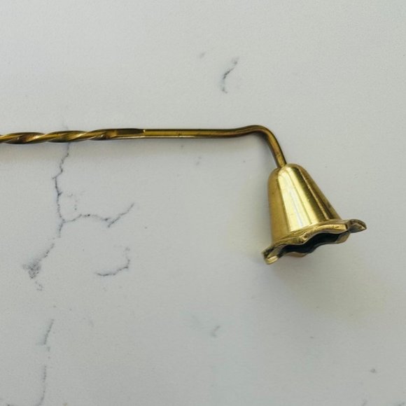 Vintage Brass Candle Snuffer - Picture 4 of 6
